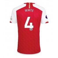 Camisa de time de futebol Arsenal Benjamin White #4 Replicas 1º Equipamento 2023-24 Manga Curta